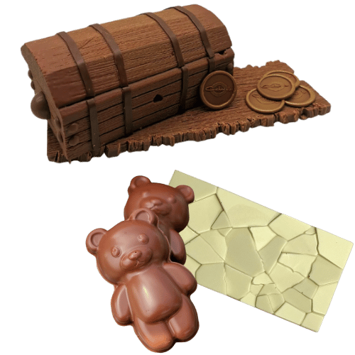 Créations chocolatées de Titouan Hamon